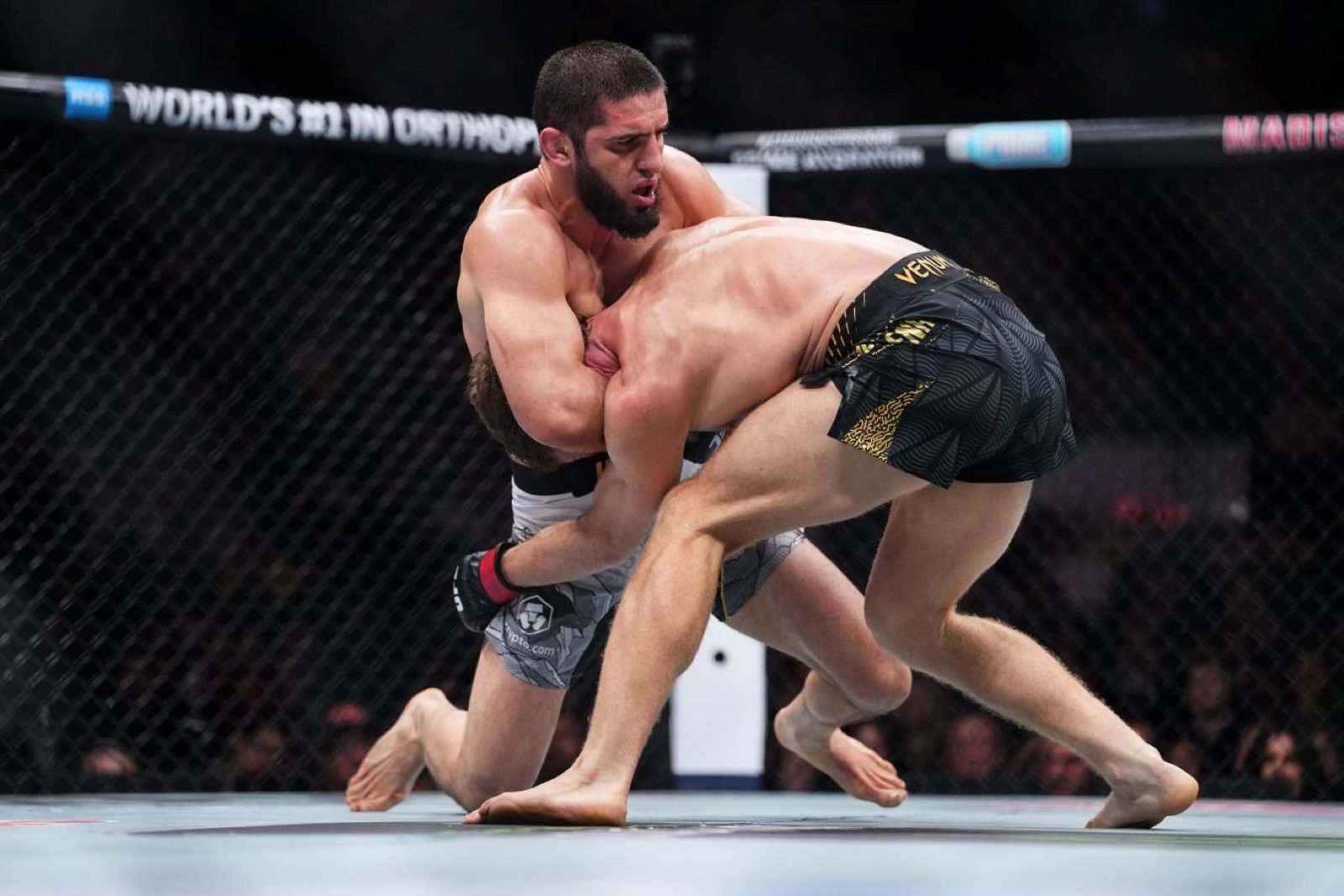 UFC 330 — Махачев — Мачадо: букмекеры расписали кэфы на приемы Ислама в чемпионском бою