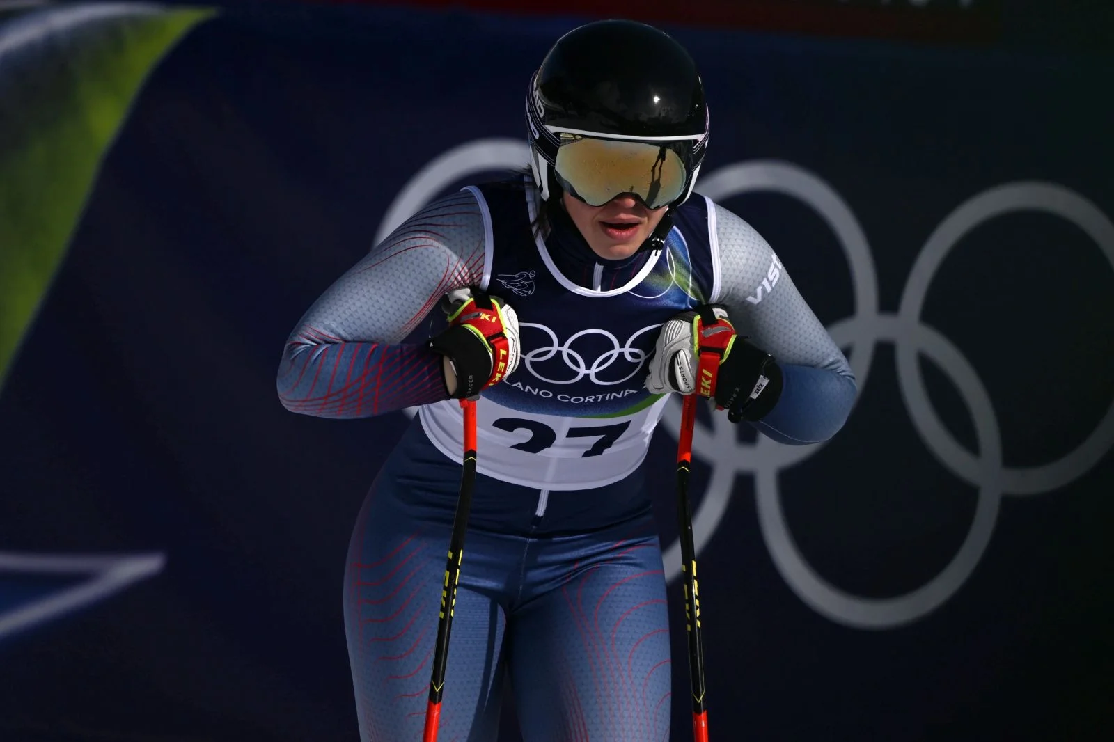 Российская горнолыжница Плешкова стала 19-й в супергиганте на Олимпиаде