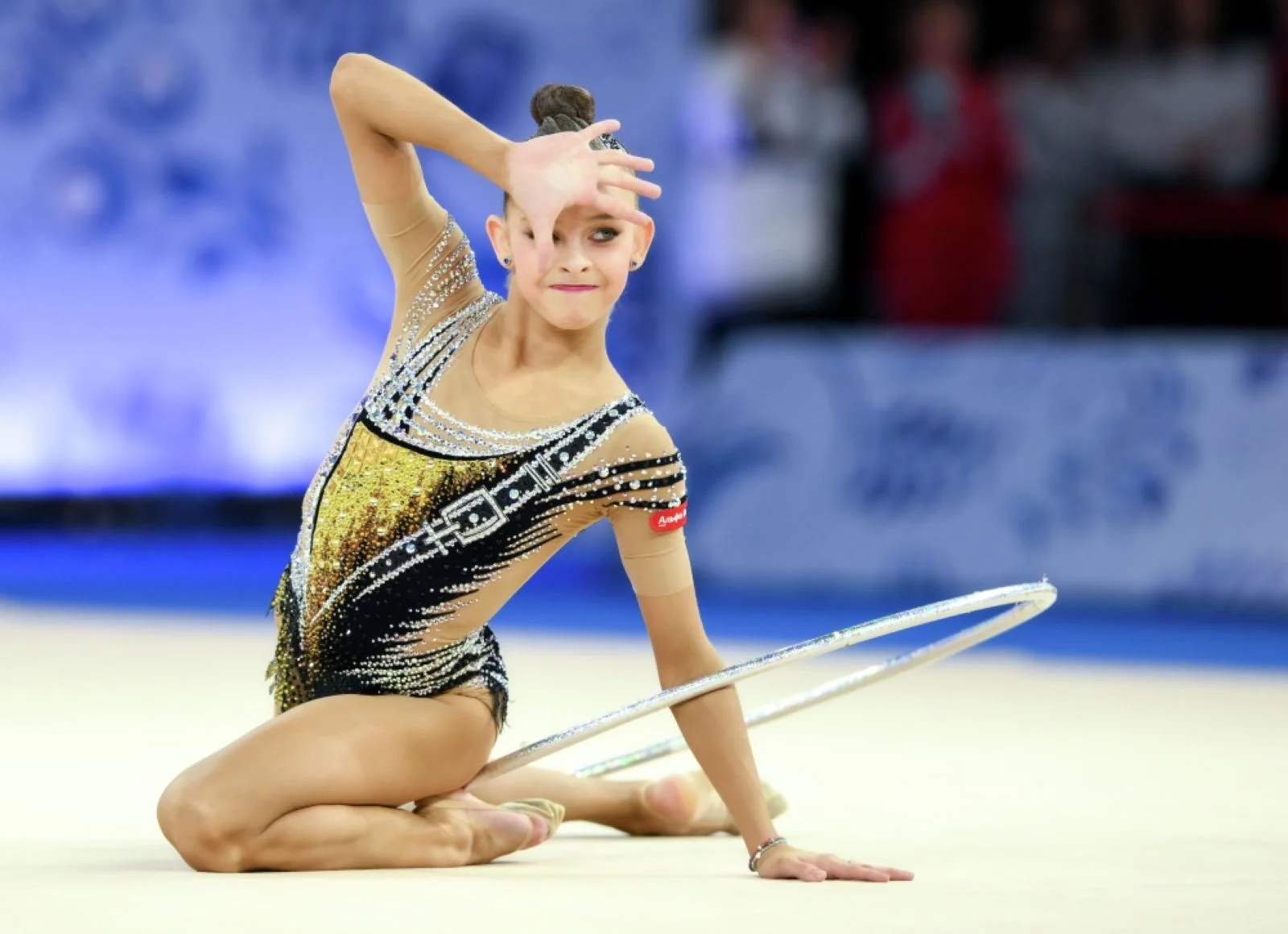 Россиянка Ильтерякова стала чемпионкой Европы в упражнениях с обручем