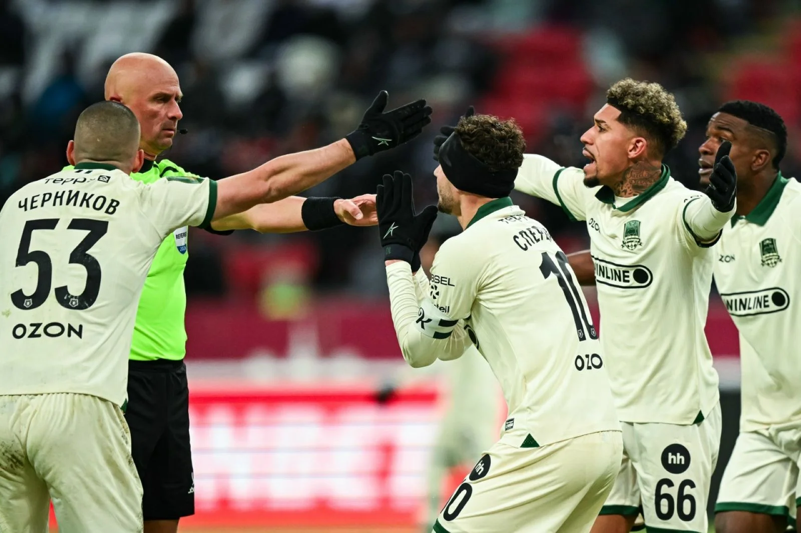 «Рубин» — «Краснодар». Фото: vk.com/fckrasnodar