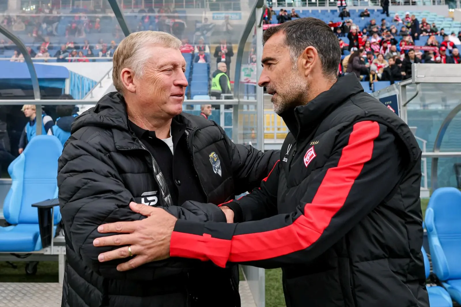 Игорь Осинькин и Хуан Карседо. Фото: spartak.com