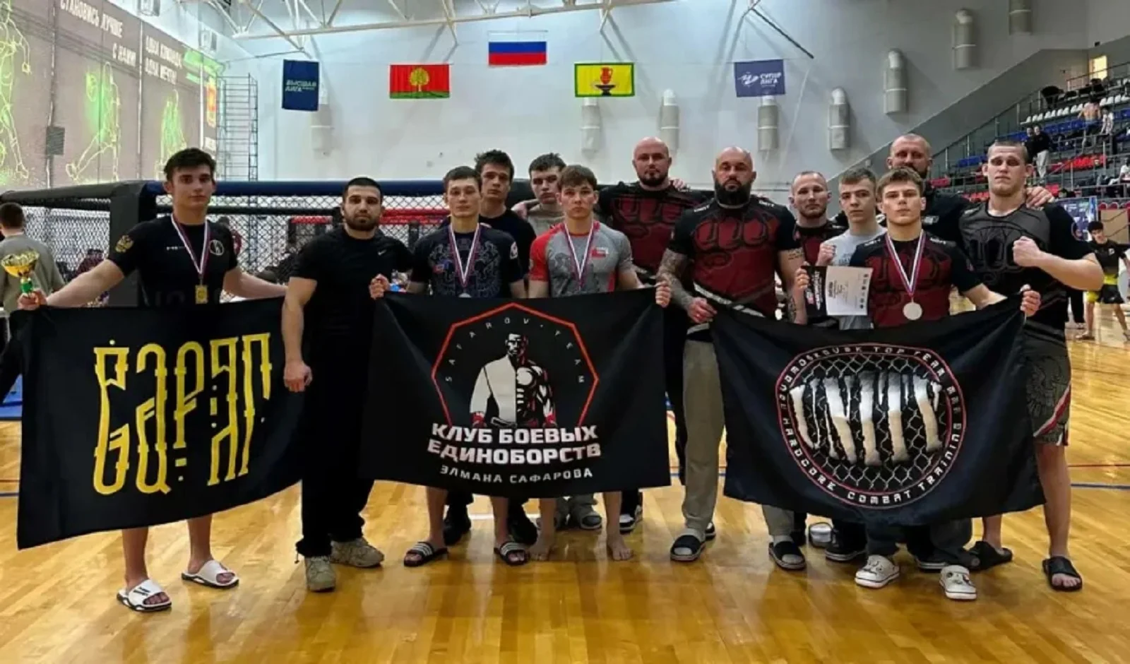 Тульские спортсмены успешно выступили на чемпионате ЦФО по ММА