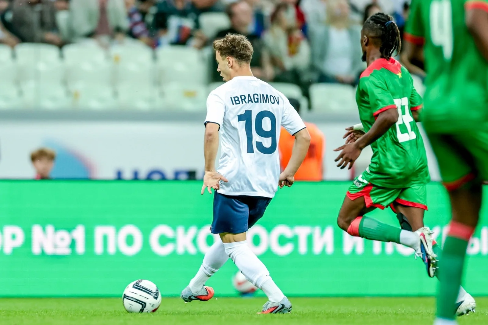 Россия – Буркина-Фасо – 3:0. BetBoom Товарищеский матч. Волгоград. Источник фото: РФС