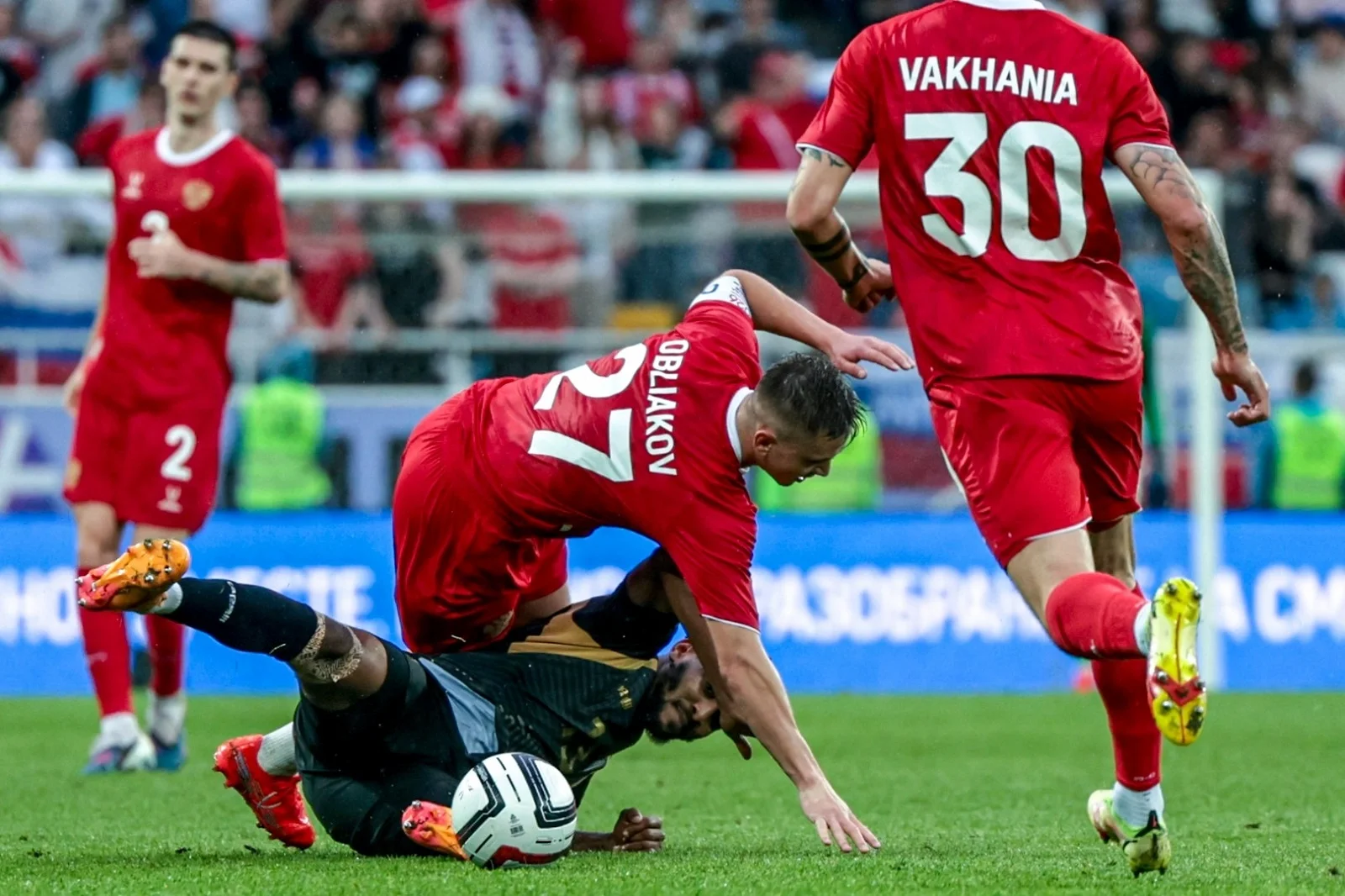 Россия – Тринидад и Тобаго – 3:0. BetBoom Товарищеский матч. Калининград