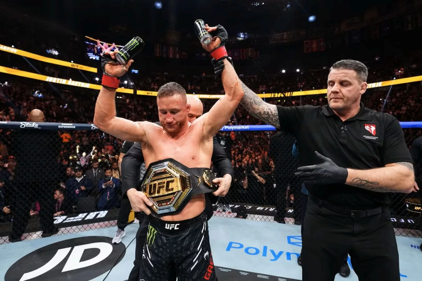 Гейджи высказался о победе над Топурией на турнире UFC в Белом доме