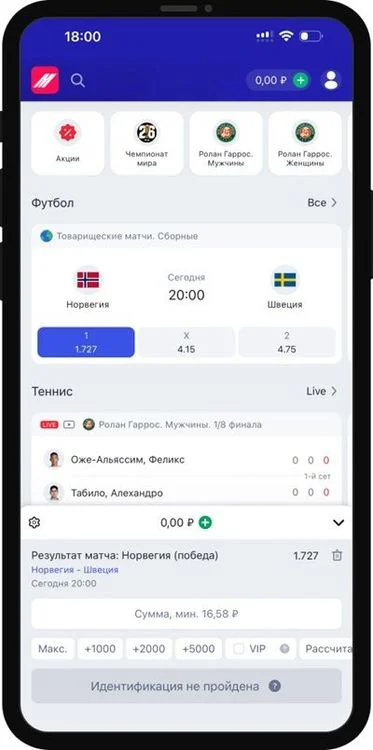 Приложение БК Марафон 2