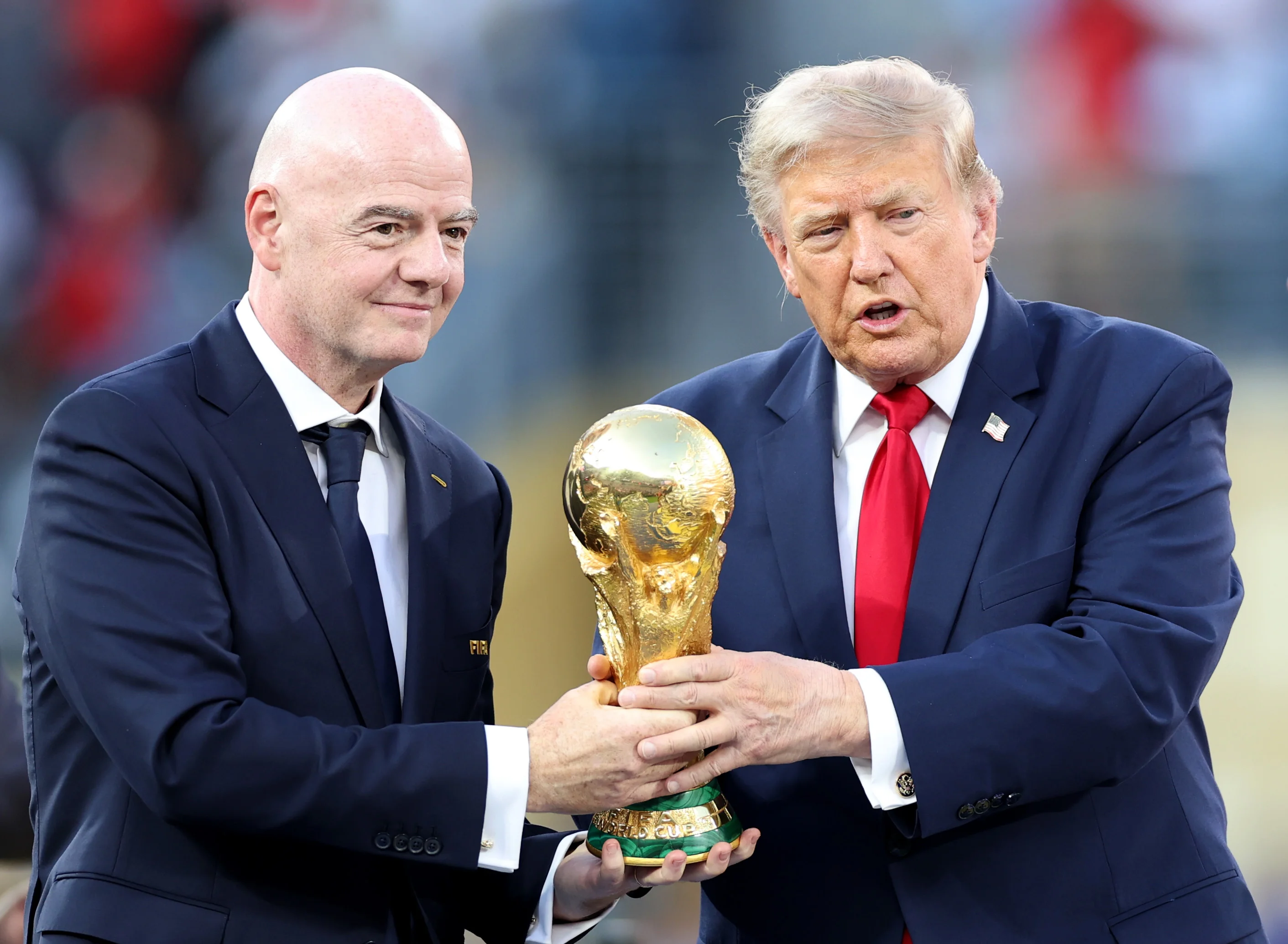 Джанни Инфантино и Дональд Трамп (Dan Mullan/Getty Images)