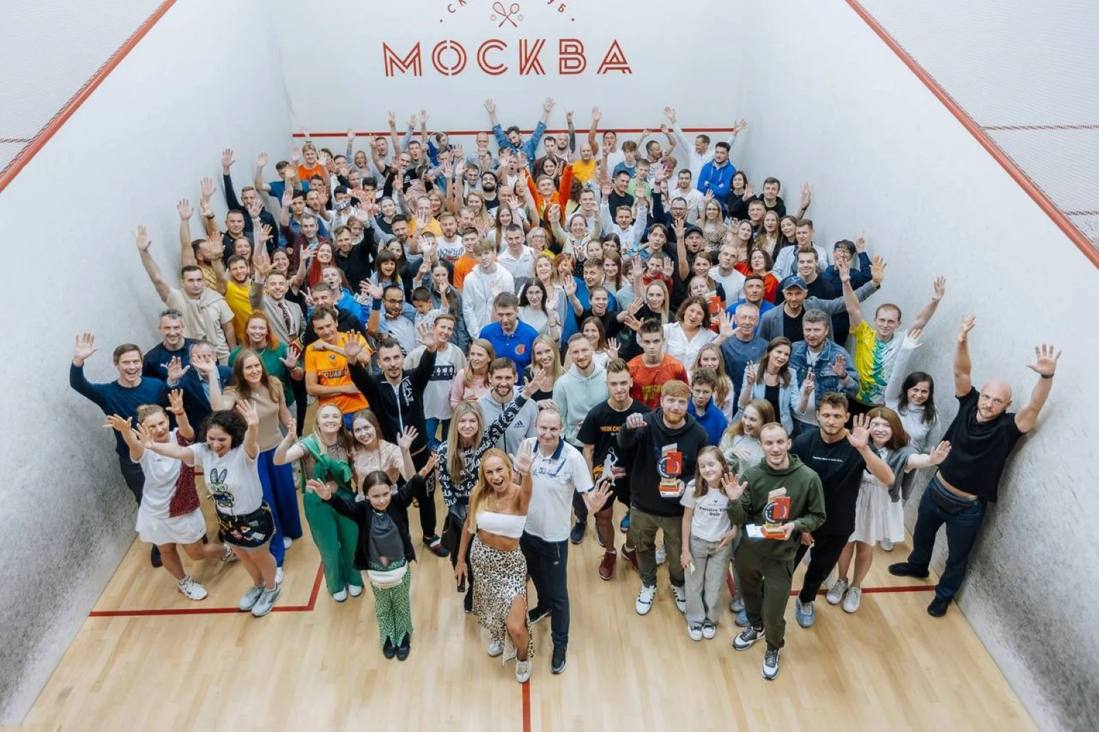 В турнире по сквошу «Московская жара 2026» примут участие более 500 игроков