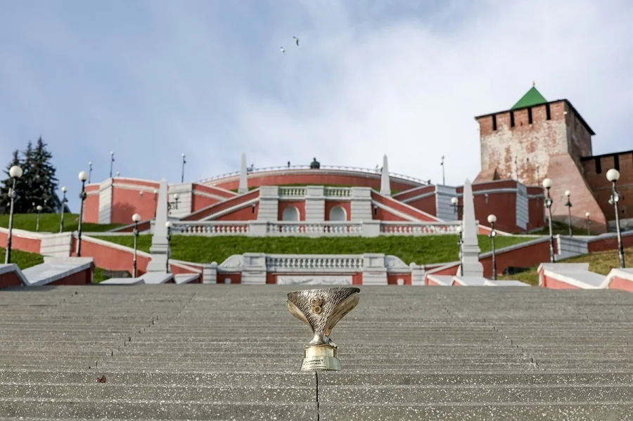 Трофей Суперкубка России посетил Нижний Новгород в рамках турне