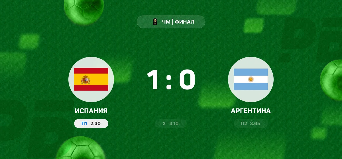Сборная Испании победила Аргентину и выиграла чемпионат мира