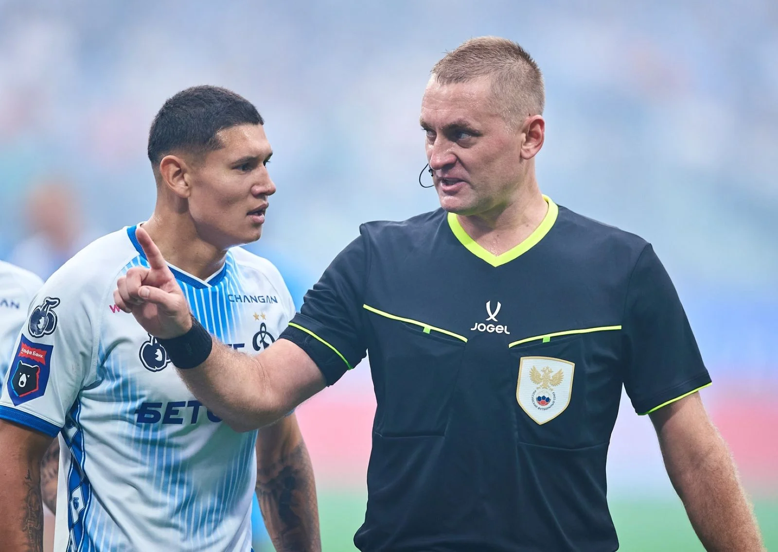 Арбитр Артем Чистяков. Фото: fc-zenit.ru