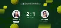 Швентек победила Саккари в матче 1/16 финала турнира в Цинциннати