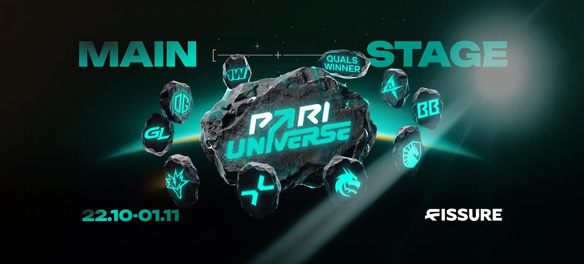 Astra Invicta, Team Yandex и PARIVISION станут участниками PARI Universe by Fissure по Dota 2