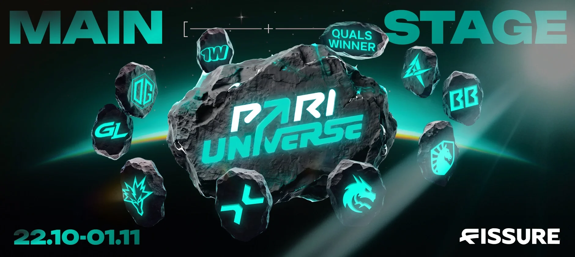 Astra Invicta, Team Yandex и PARIVISION станут участниками PARI Universe by Fissure по Dota 2